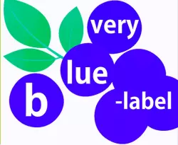 blue-very label