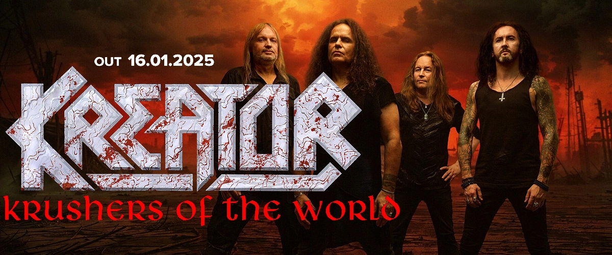 The new album by thrash metal band Kreator comes out on January 16th!