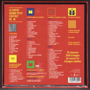 6CD/2DVD/Zestaw pudełkowy -M-: Le Super  Grand Petit Coffret De -M- LTD