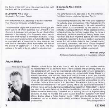 CD نيسم جلال: Violin Concertos ∙ 1 (Nos. 1–4)