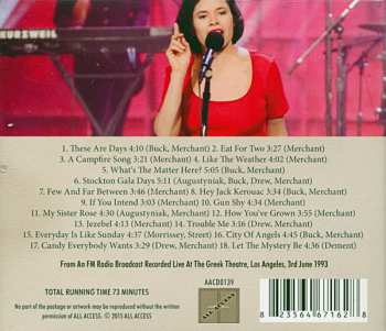 CD 10,000 Maniacs: In The City Of Angels