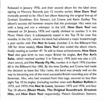 CD 10cc: How Dare You!