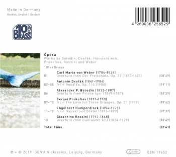 CD 10forBrass: Opera