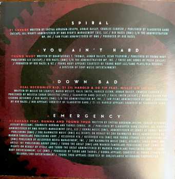 CD 21 Savage: Spiral: From The Book Of Saw Soundtrack