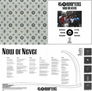 LP 45 Adapters: Now Or Never LTD | CLR