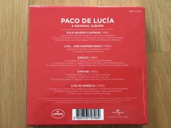 5CD/Zestaw pudełkowy Paco De Lucía: 5 Original Albums Vol. 2