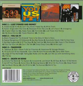 4CD/Zestaw pudełkowy 999: The Albums 1987-2007