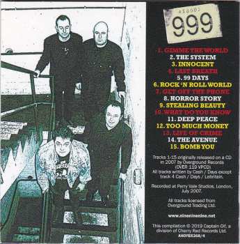 4CD/Zestaw pudełkowy 999: The Albums 1987-2007