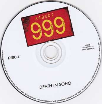 4CD/Zestaw pudełkowy 999: The Albums 1987-2007