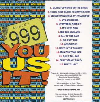 4CD/Zestaw pudełkowy 999: The Albums 1987-2007
