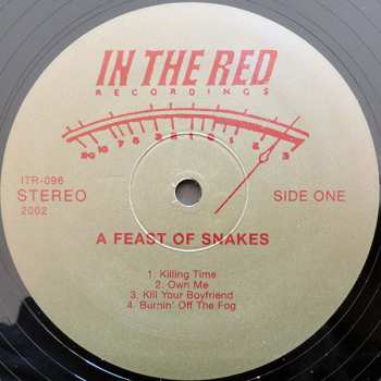 LP A Feast Of Snakes: A Feast Of Snakes