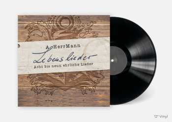 LP A. Herrmann: Lebenslieder - Acht Bis Neun Ehrliche Lieder