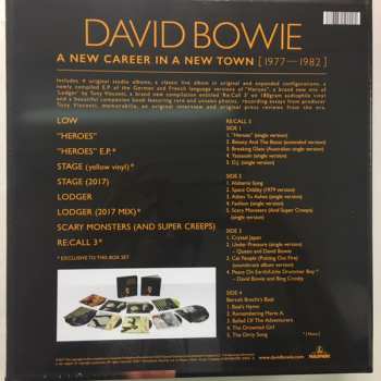 13LP/Zestaw pudełkowy David Bowie: A New Career In A New Town [ 1977–1982 ] LTD | CLR