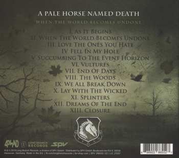 2LP/CD/Zestaw pudełkowy A Pale Horse Named Death: When The World Becomes Undone LTD | NUM | DIGI | CLR
