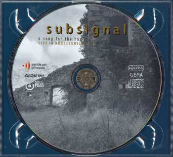 CD Subsignal: A Song For The Homeless Live In Rüsselsheim 2019