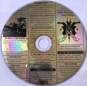 CD A Wilhelm Scream: Career Suicide