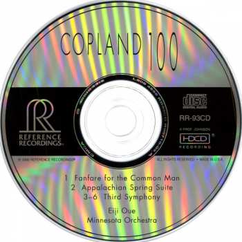 CD Minnesota Orchestra: Copland 100