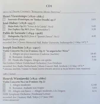 4CD/Zestaw pudełkowy Aaron Rosand: In Memoriam