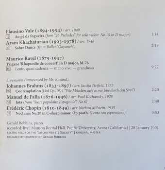 4CD/Zestaw pudełkowy Aaron Rosand: In Memoriam