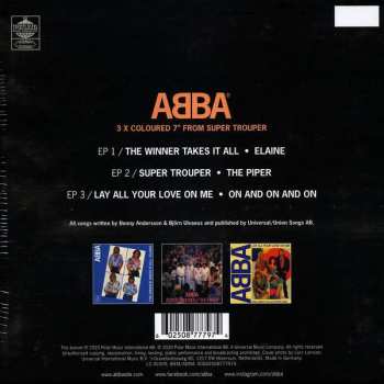 3SP/Zestaw pudełkowy ABBA: Super Trouper - The Singles LTD | NUM | CLR
