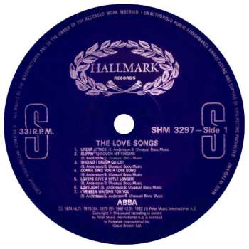LP ABBA: The Love Songs