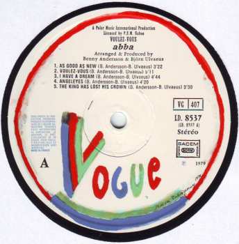 LP ABBA: Voulez-Vous