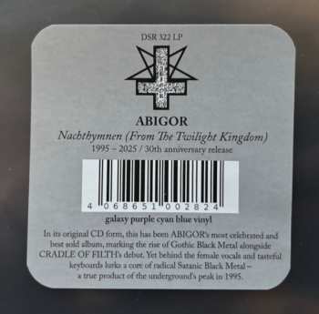 LP/CD Abigor: Nachthymnen (From The Twilight Kingdom) CLR