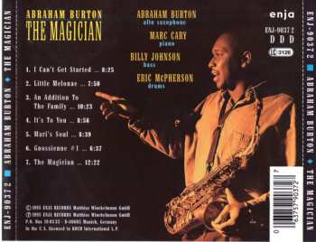CD Abraham Burton: The Magician