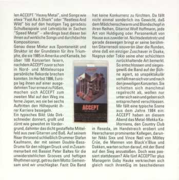 2CD Accept: Staying A Life