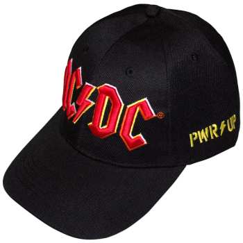 Merch AC/DC: Czapka bejsbolowa Pwr-up & Logo Ac/dc