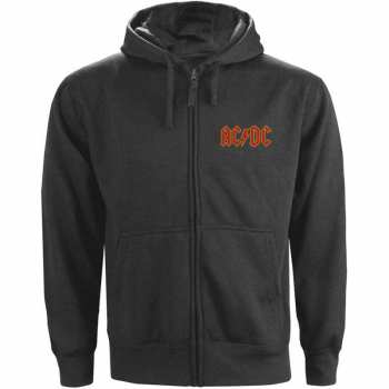 Merch AC/DC: Bluza z zamkiem błyskawicznym Logo Ac/dc