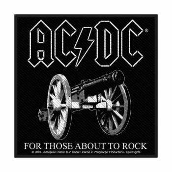 Merch AC/DC: Naszywka For Those About To Rock