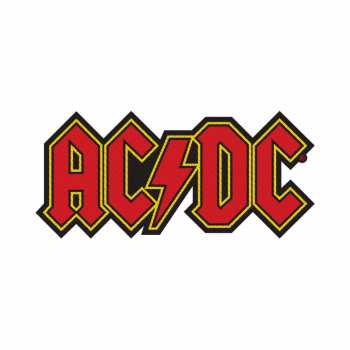 Merch AC/DC: Naszywka Logo Ac/dc Cut-out 