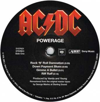 LP AC/DC: Powerage