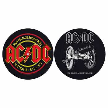 Merch AC/DC: Slipmat Set For Those About To Rock/high Voltage