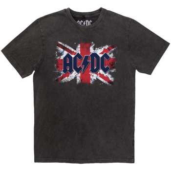 Merch AC/DC: Stone Wash Koszulka Flag