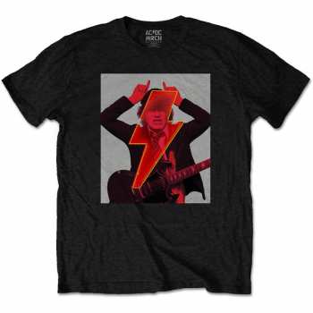 Merch AC/DC: Koszulka Angus Finger Horns 
