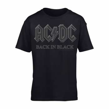 Merch AC/DC: Tričko Back In Black S