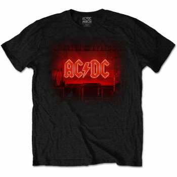Merch AC/DC: Koszulka Dark Stage/track List 