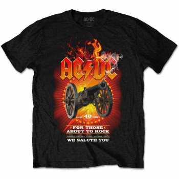 Merch AC/DC: Koszulka Ftatr 40th Flaming 