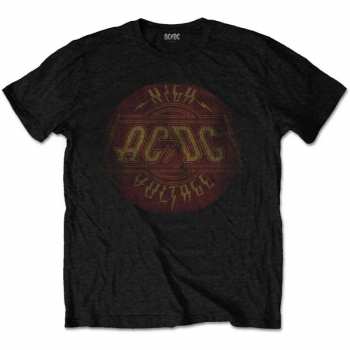 Merch AC/DC: Koszulka High Voltage Vintage 