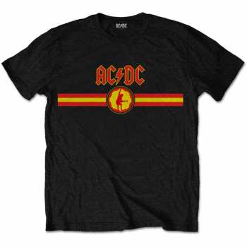Merch AC/DC: Koszulka Logo Ac/dc & Stripe 