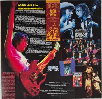 LP AC/DC: Who Made Who CLR