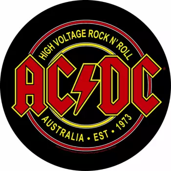 Naszywka na plecach High Voltage Rock N Roll 