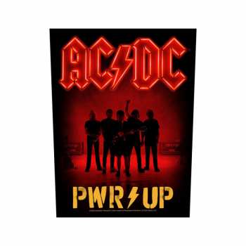 Merch AC/DC: Naszywka na plecach Pwr-up