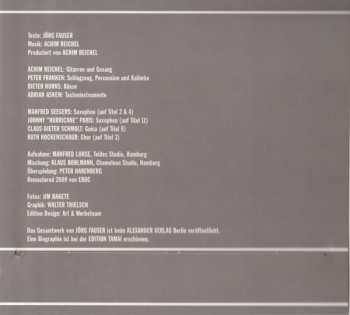 CD Achim Reichel: Blues In Blond DIGI