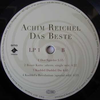 4LP/Zestaw pudełkowy Achim Reichel: Das Beste
