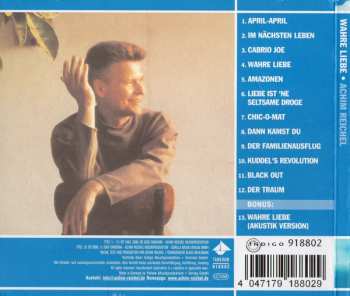 CD Achim Reichel: Wahre Liebe DIGI