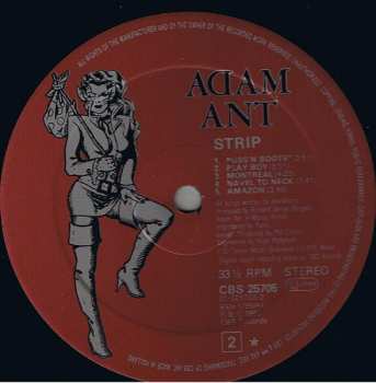 LP Adam Ant: Strip