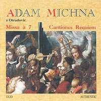 CD Adam Václav Michna Z Otradovic: Missa à 7, Cantiones, Requiem